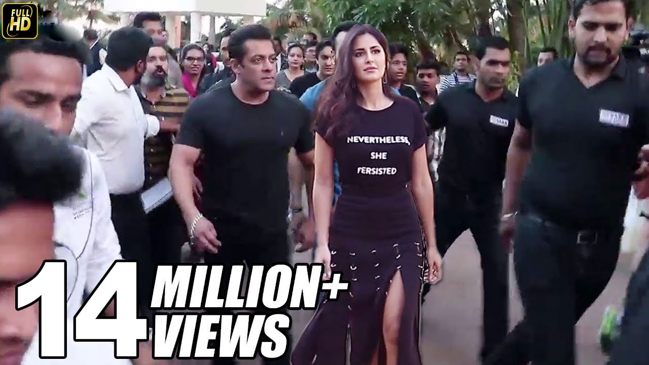 Salman Khan's GRAND ENTRY With Girlfriend Katrina Kaif At Bina Kak Book Launch