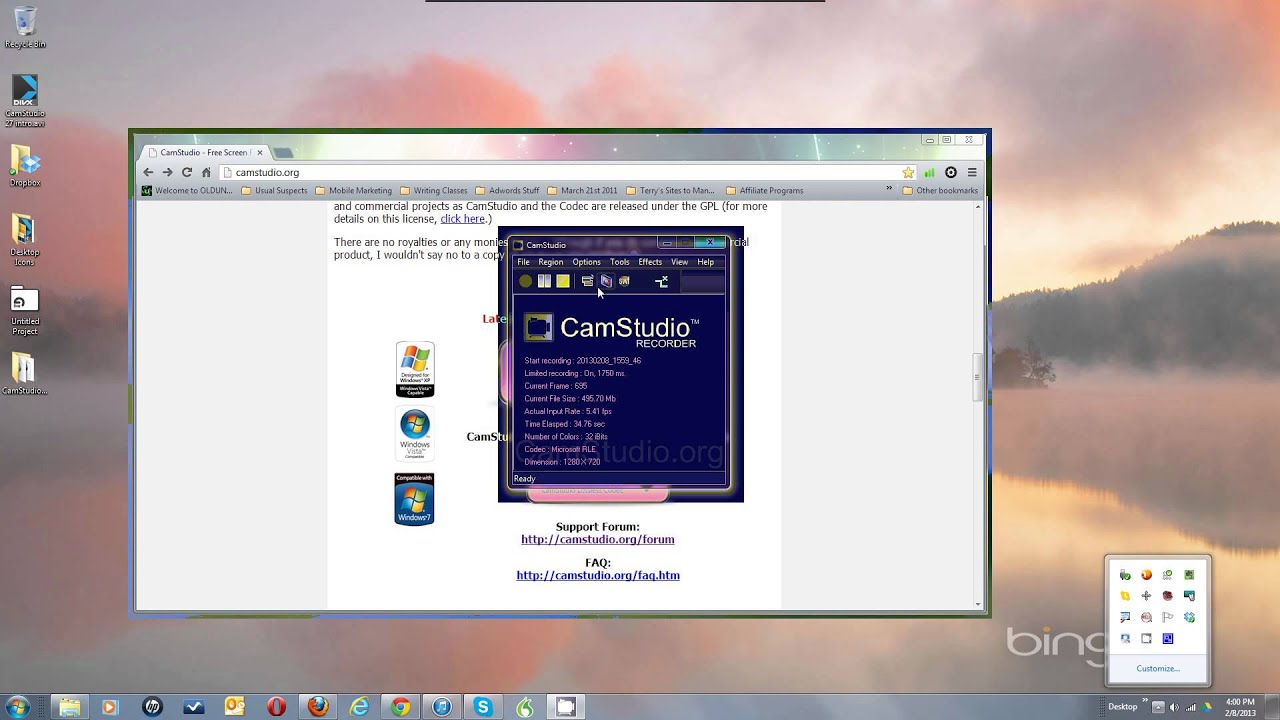 [ TUTORIAL ] How To use CamStudio Easily