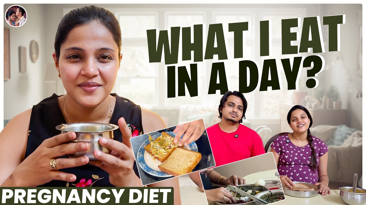 What I eat in a day during Pregnacy!!🤰🏼❤️| Sathyadev & Vaishali