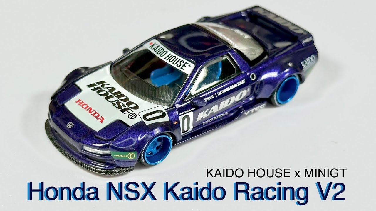 Unboxing Kaido House x MINIGT Honda NSX Kaido Racing V2 @TheOpenBox858 #145