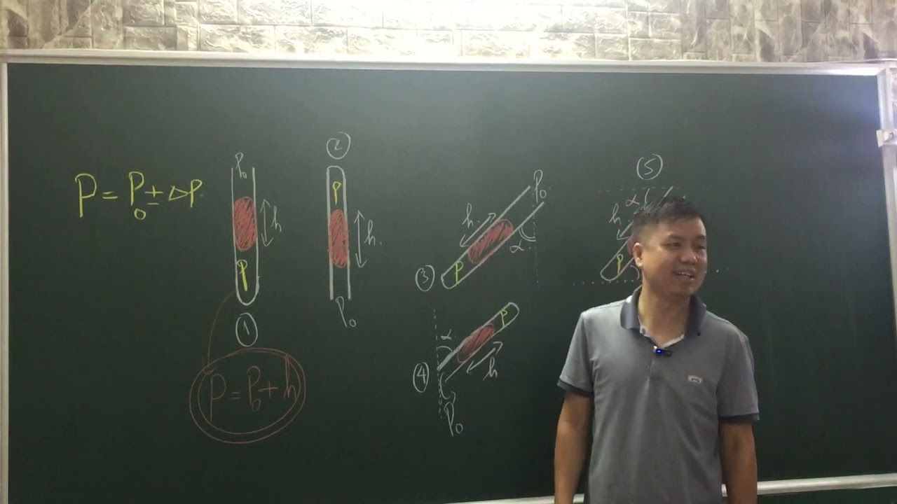 CÁC TH TÍNH ÁP SUẤT KHÍ TRONG ỐNG THUỶ NGÂN