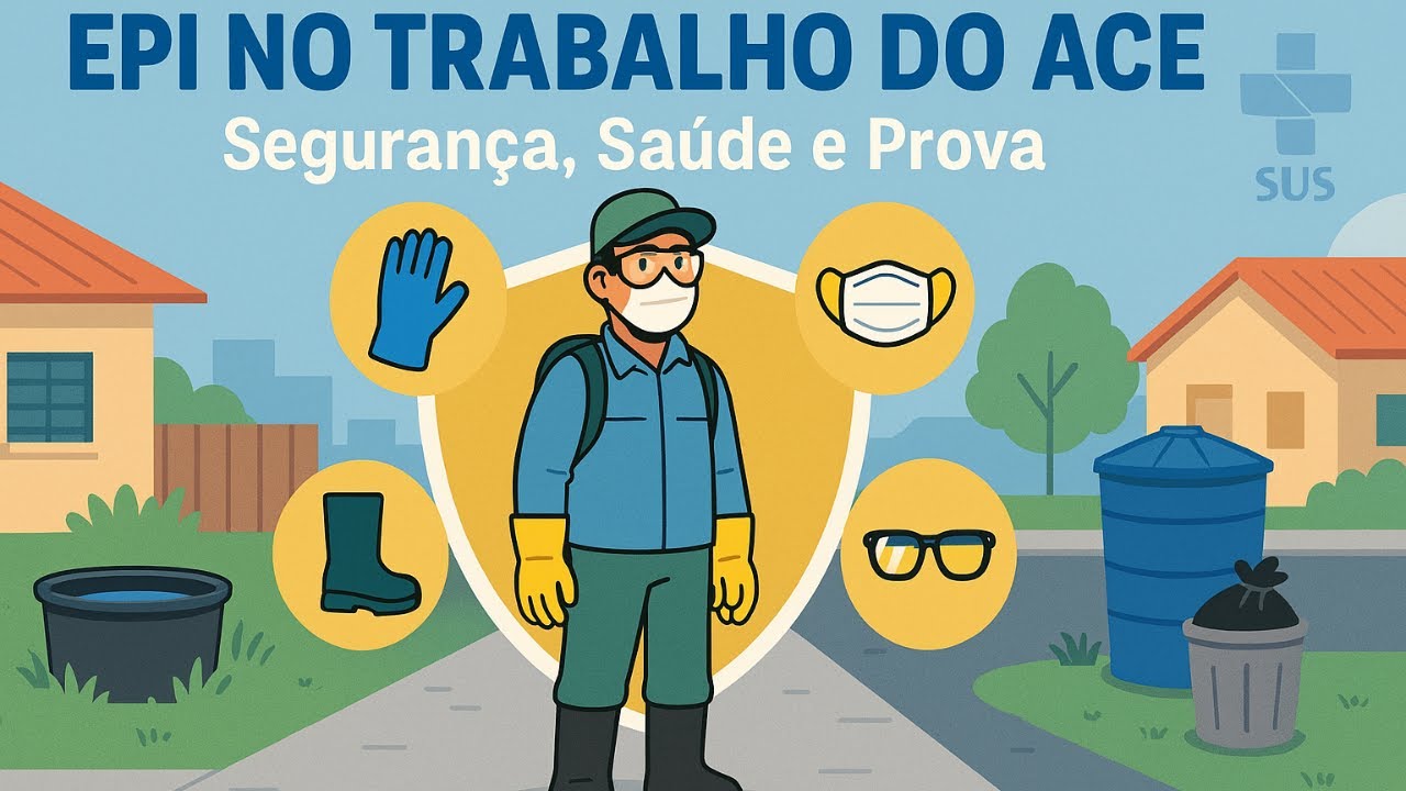EPI NO TRABALHO DO ACE | Equipamentos de Proteção Individual