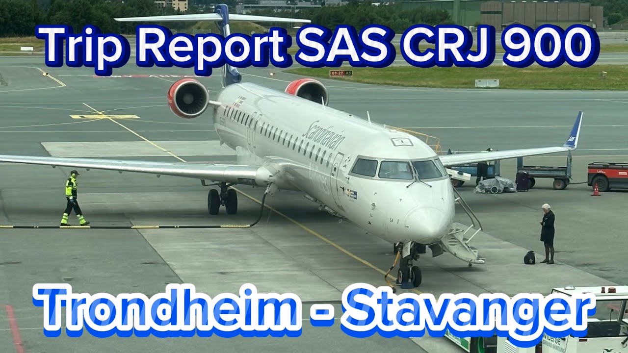 Trip Report SAS CRJ 900, Trondheim ( TRD ) - Stavanger ( SVG )