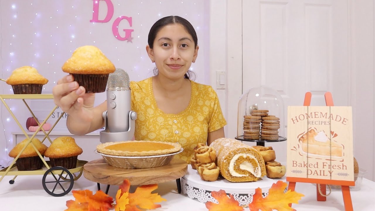 ASMR~Thanksgiving Desserts Shop Roleplay!!🥧🍁🍂