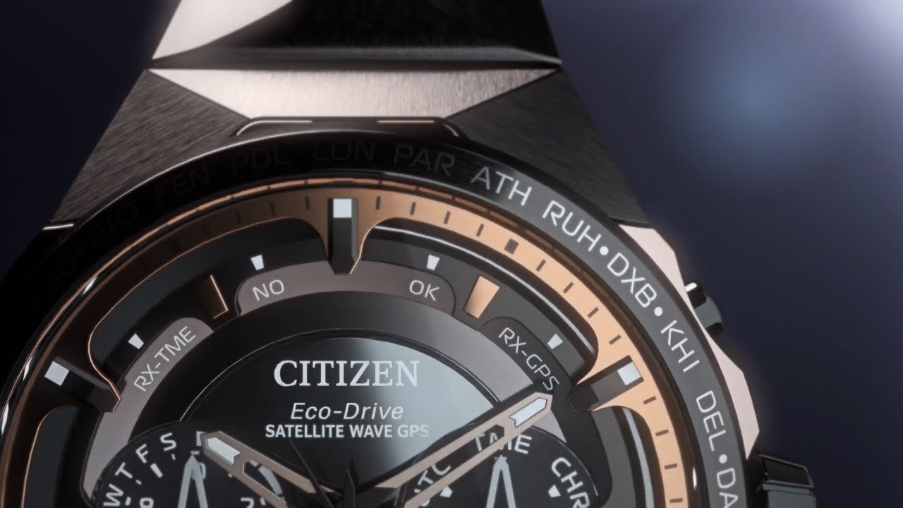 CITIZEN &mdash; Satellite Wave GPS F950 | Titanium 50th Anniversary Limited Edition
