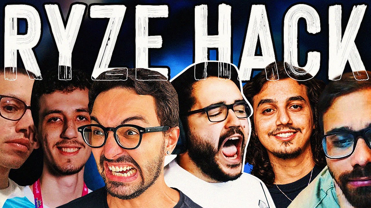 RYZE DO TAKESHI DE HACK vs 5 HIGH ELO!