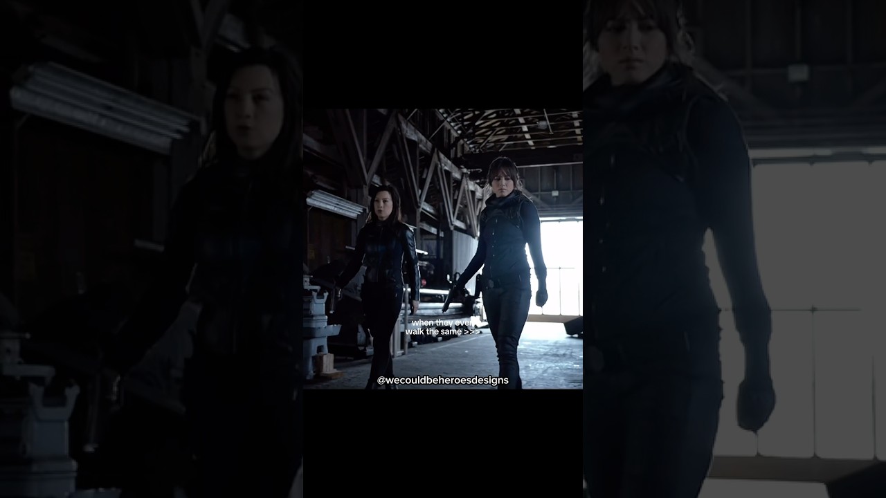The way Skye acts just like May 🔥 Marvel's Agents of SHIELD Daisy Johnson x Melinda May Edit #Shorts