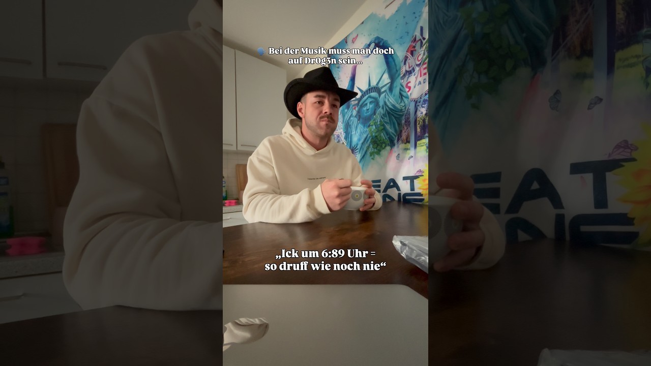 Anders hält man die Musik nicht aus… 😒