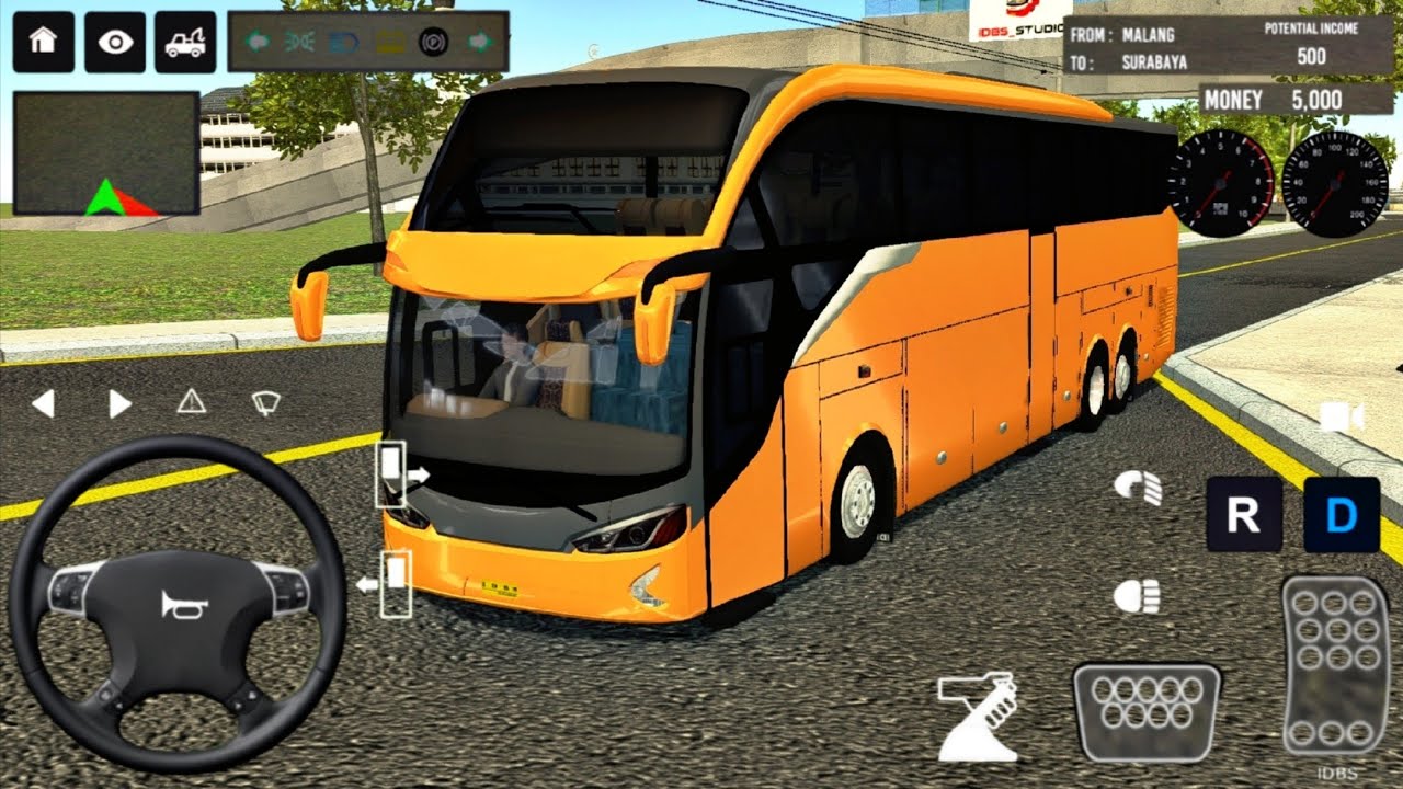 Euro Coach Bus Journey On Highway Road 💥🚌 - 2025 Indonesia Bus Simulator #22 : Android Gameplay