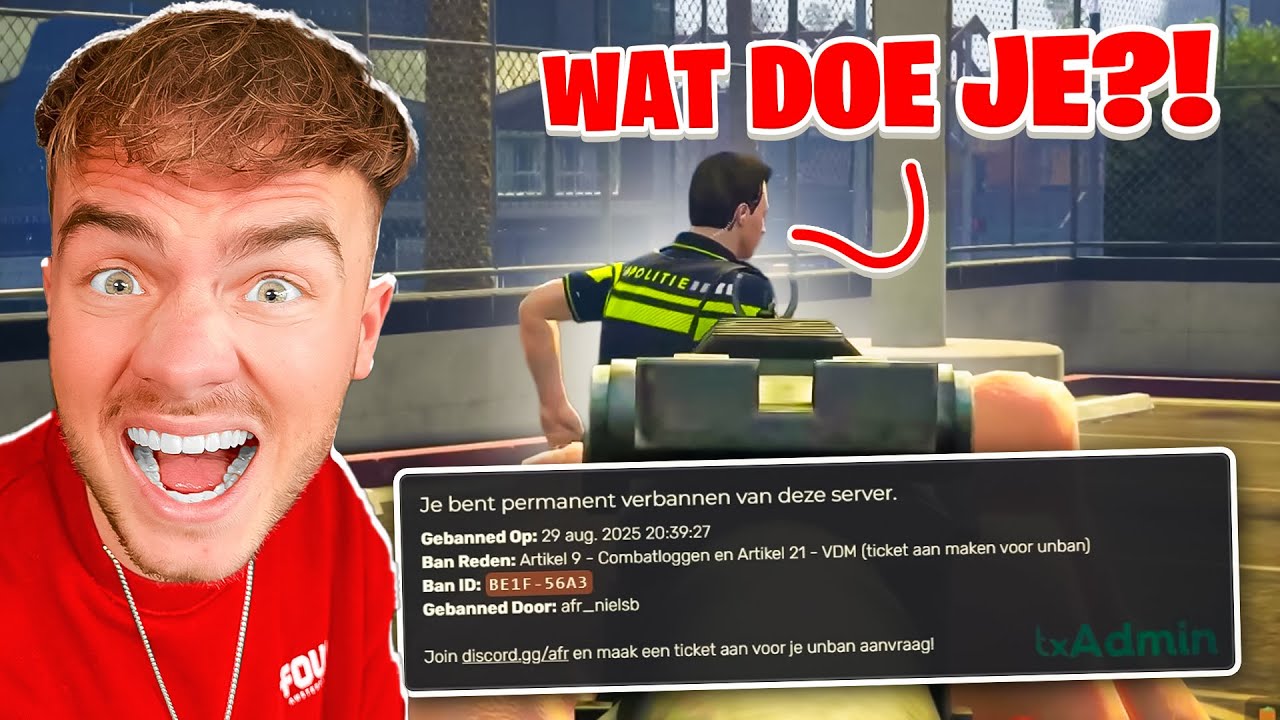 NA EEN JAAR WEER GTA ROLEPLAY EN GELIJK GEBANNED!😱
