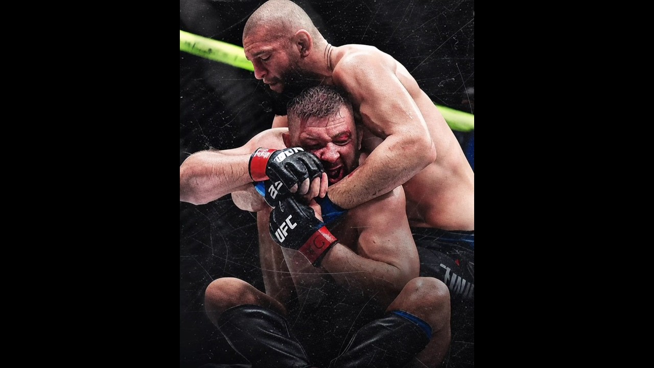 Khamzat Chimaev Takedown Dricus Du Plessis in Round 1 - Crowd Reaction 🔥 #shorts #ufc319