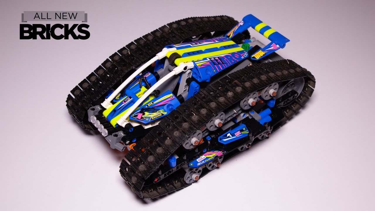 Lego Technic 42140 App-Controlled Transformation Vehicle ASMR with Outdoor Test Drive