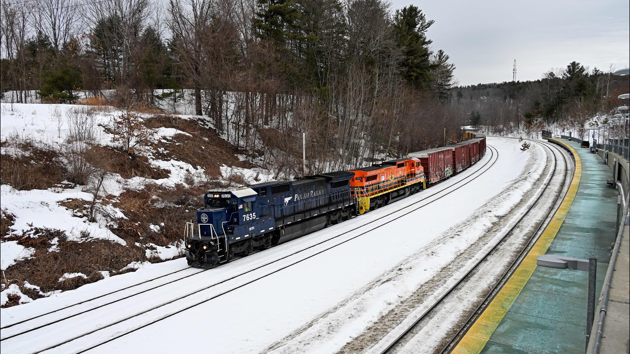 Chasing B&E AYED with Pan Am C40-8 7635! (3/1/26)