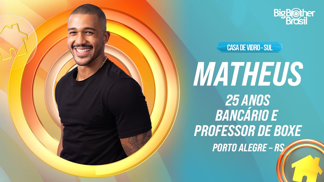 BBB 26: Conheça Matheus, participante da Casa de Vidro do Sul | BBB 26 | TV Globo