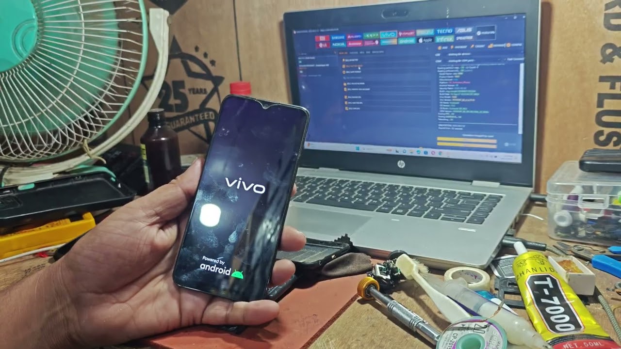 Vivo 1906 y11  Qualcomm password Frp bypass unlock tool 