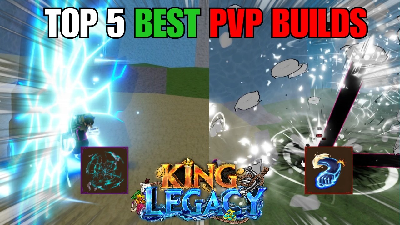 Топ-5 лучших PvP-билдов в обновлении 10 | King Legacy