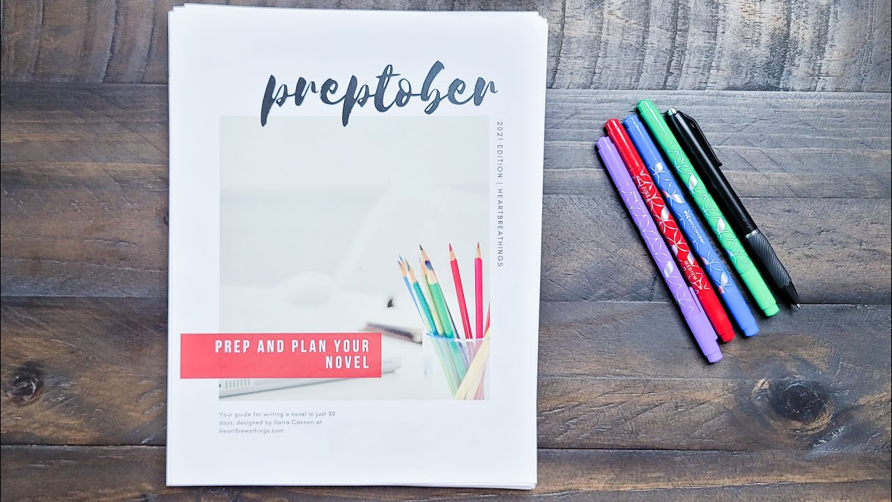 Preptober Planner Walkthrough 2021