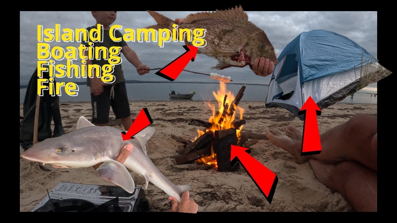 Camping & Fishing on the Shores of French Island