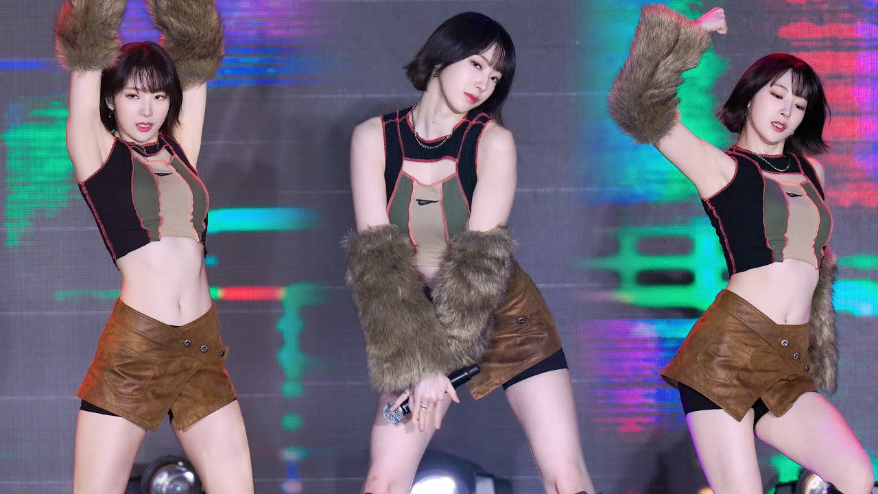 230321 리이나 RIINA 하이키 H1-KEY 'ATHLETIC GIRL' 4K 60P 직캠 @전라남도 방문의 해 K-POP 축하공연 by DaftTaengk