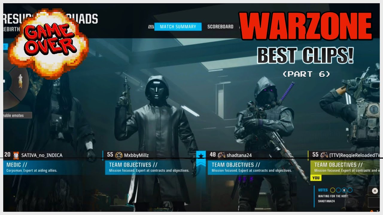 WARZONE BEST END GAMES & CLIPS! - BO6 - (EP. #6) 