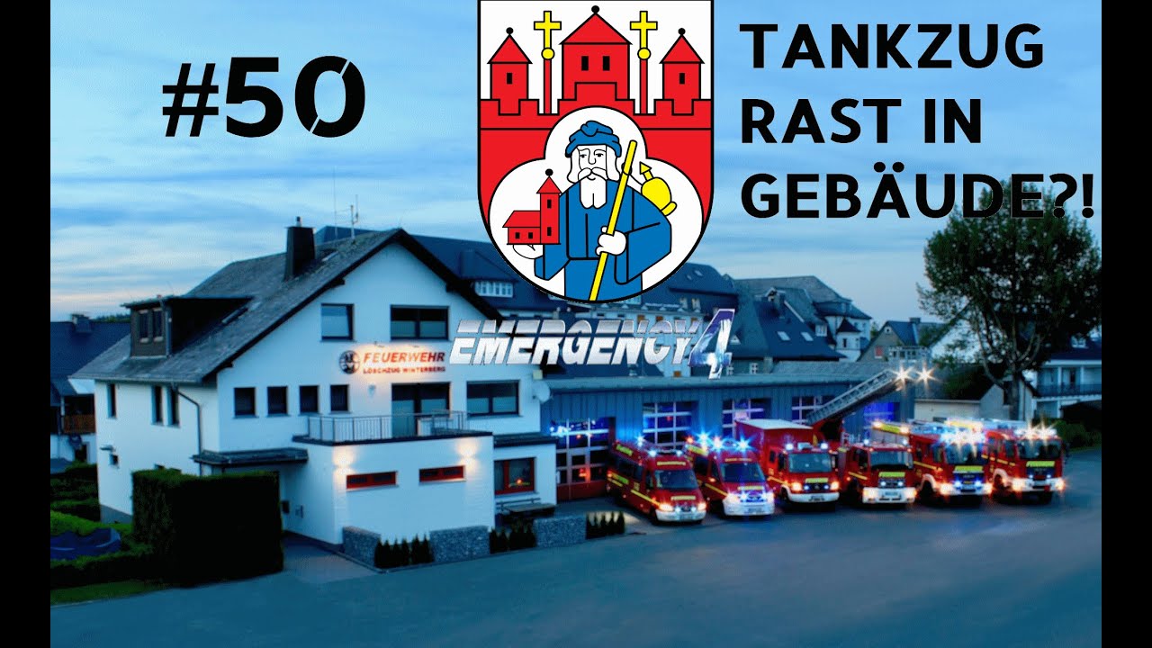 Let's Play Emergency 4 Winterberg Mod #050 - TANKZUG RAST IN GEBÄUDE?! [German][HD+][60FPS]