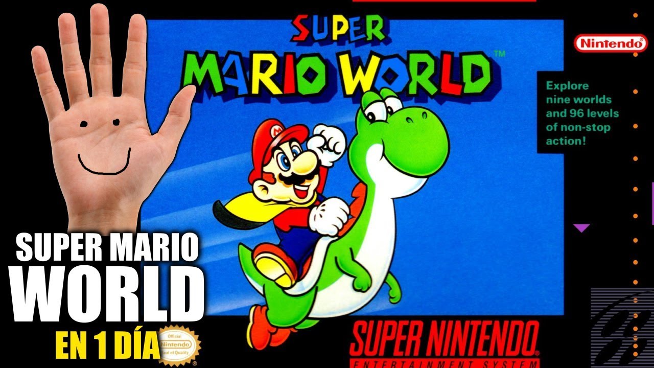 SUPER MARIO WORLD EN 1 DÍA