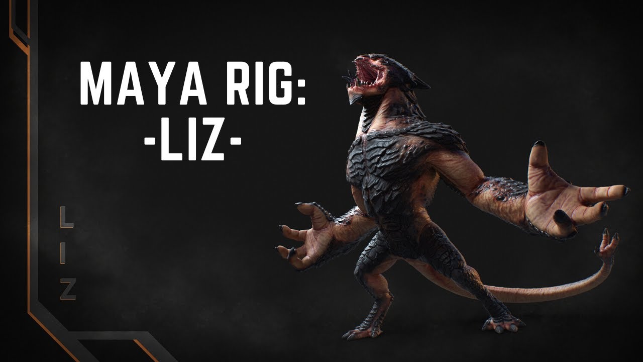 [BUILT BY COLOSSUS] MAYA RIG WALKTHROUGH: LIZ