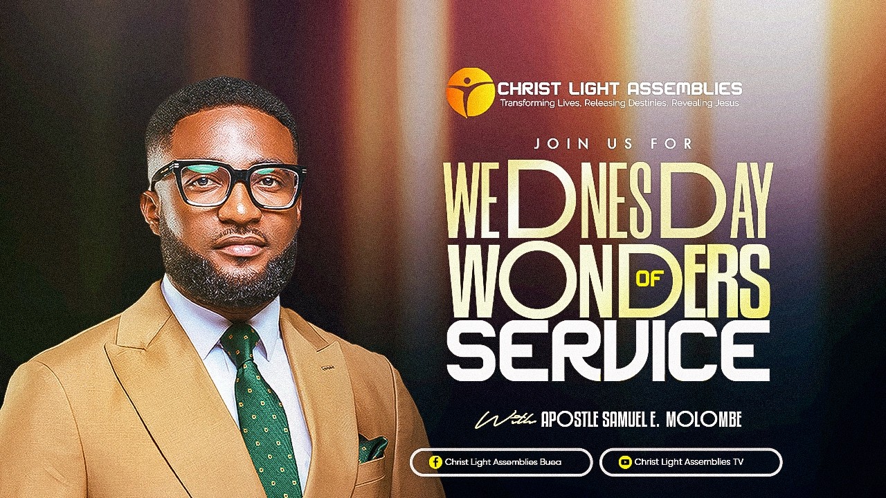 WEDNESDAY OF WONDERS SERVICE WITH THE MAN GOD USES APOSTLE SAMUEL E. MOLOMBE | 11|02|2026