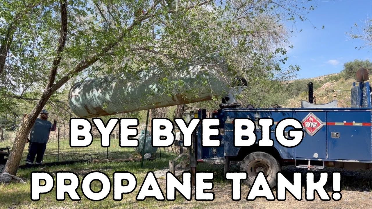 Bye Bye Big Propane Tank!