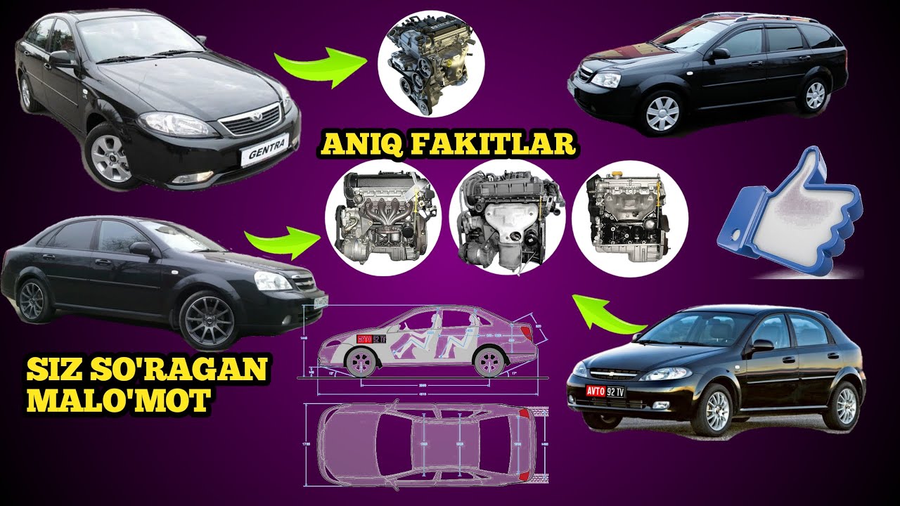 Chevrolet #Lacetti VA #Gentra SIZ SO'RAGAN MALO'MOT #лачетти #жентра 10 Noyabir