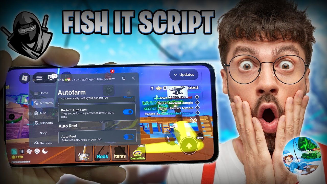 Fish It Script Mobile - How to Get Fish It Script Roblox *NO KEY* (iOS Android) APK 2025