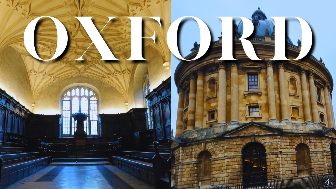 First Time in Oxford | Libraries, Tolkien & Downpours