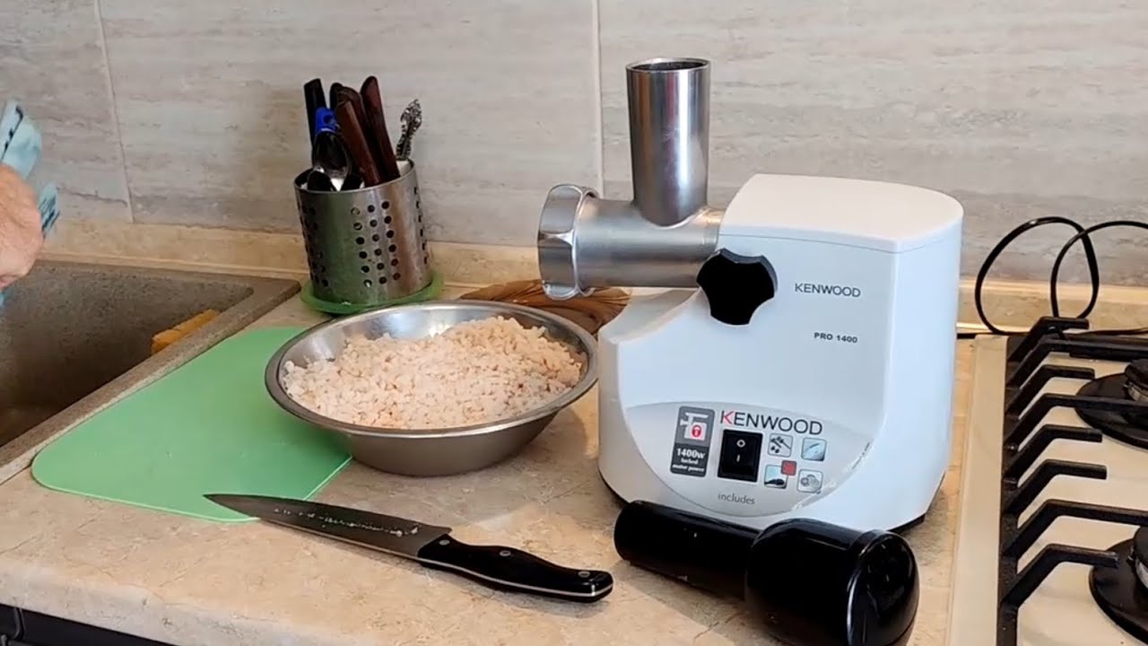 Мясорубка затрещала Kenwood 1400) 450) Ремонт за 250 рублей
