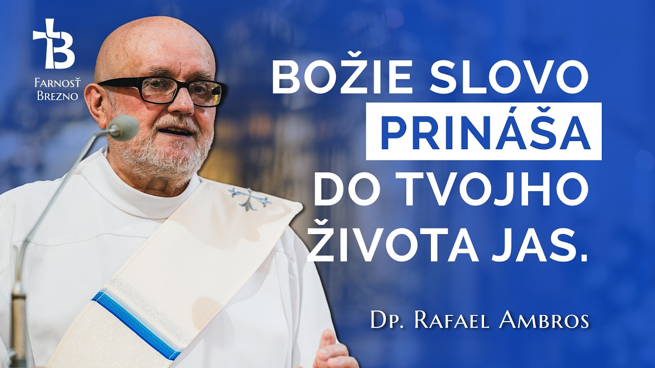 Ukážka nádherného obohatenia. │ o. Rafael Ambros