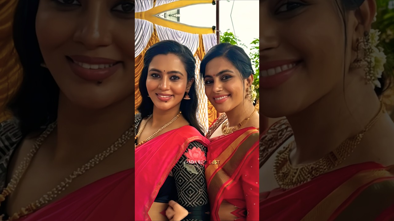💫Neha Gowda And Sister Cutest Sisters Pic's 😍🥀⚡️💫 #youtube #family #kannada #Sisters#shortvideo #keb