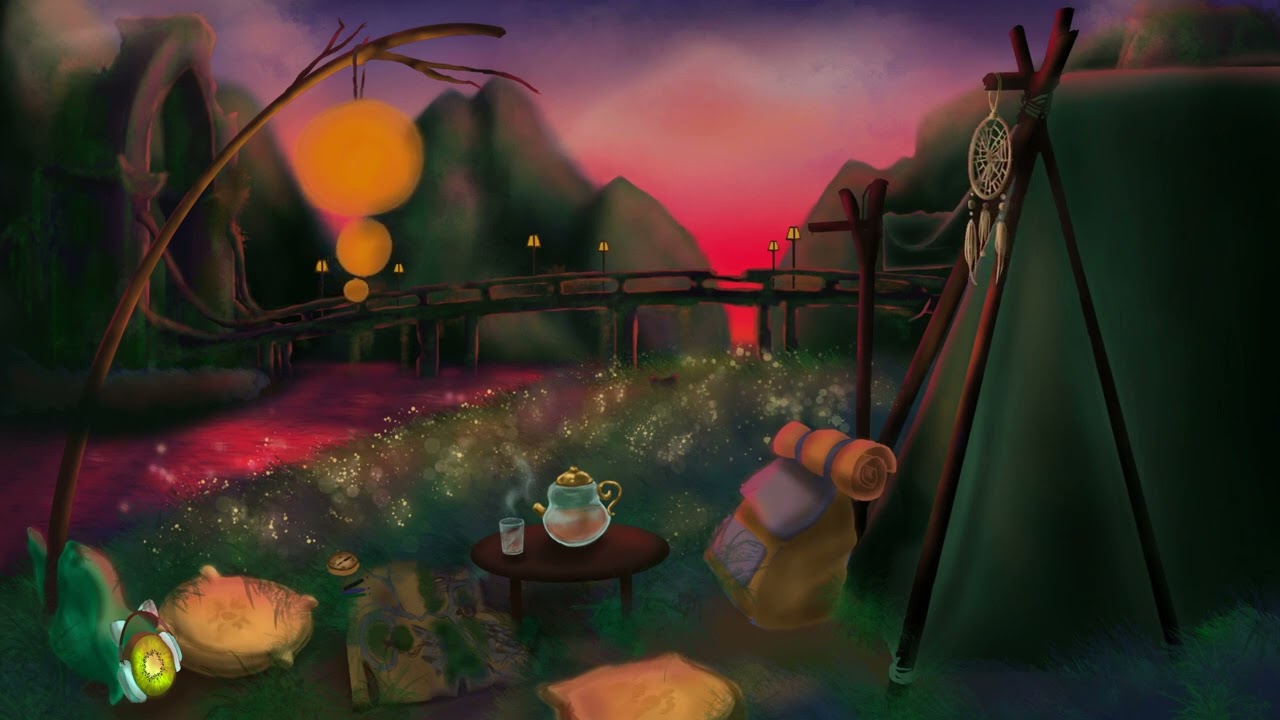 Evening Glow & Soft Lofi Flow🍵 | Lofi for Slow Evenings 🧸🌱