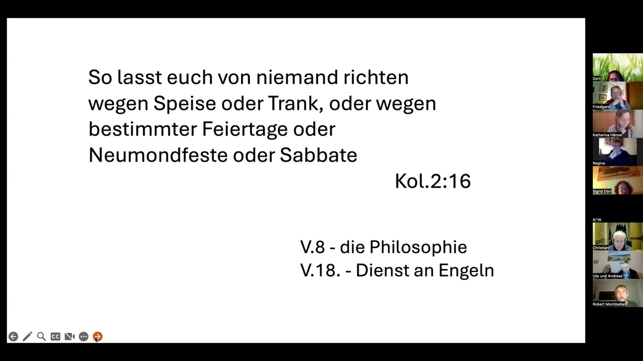 Kolosser 2,16 im Kontext: Identität, Freiheit und Heiligkeit