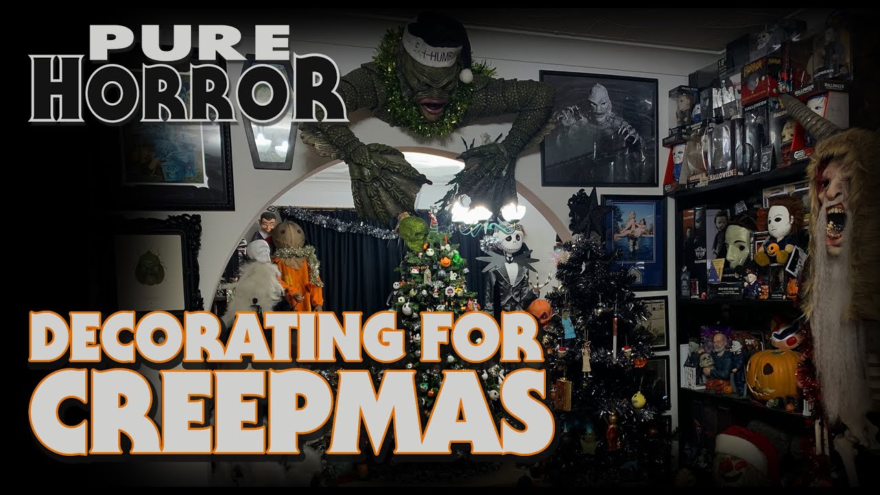 Decorating for Creepmas - Christmas Decor Overhaul at Creatures House