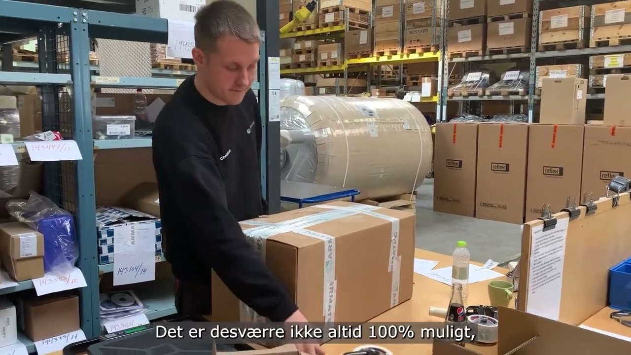 Mød Christian Knudsen, Lagerassistent, Armatec A/S