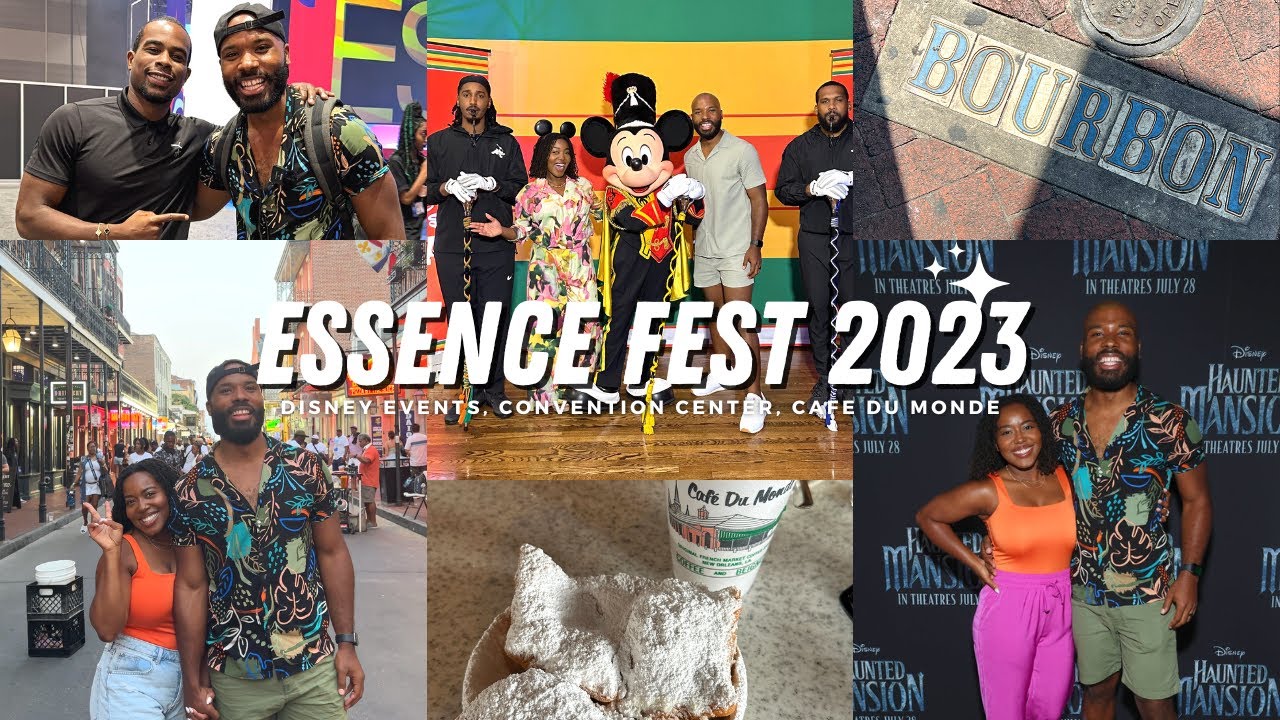 OUR FIRST TIME AT ESSENCE FEST WAS... | ESSENCE FESTIVAL VLOG 2023 + giveaway