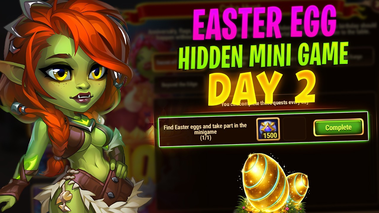 Hero Wars Birthday Event 🎉 Hidden Easter Egg + Mini Game Day 2 Guide!