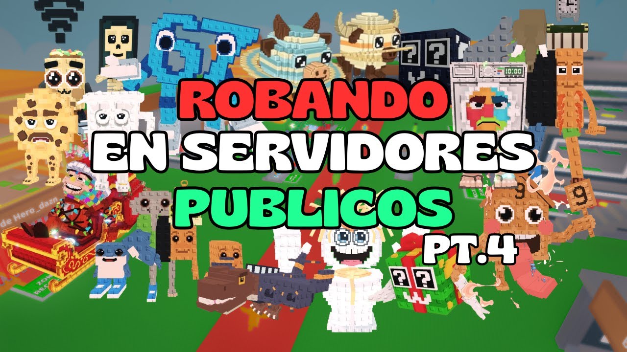 ROBANDO EN SERVIDORES PUBLICOS EN 2 ADMIN ABUSE!! - PARTE 4!