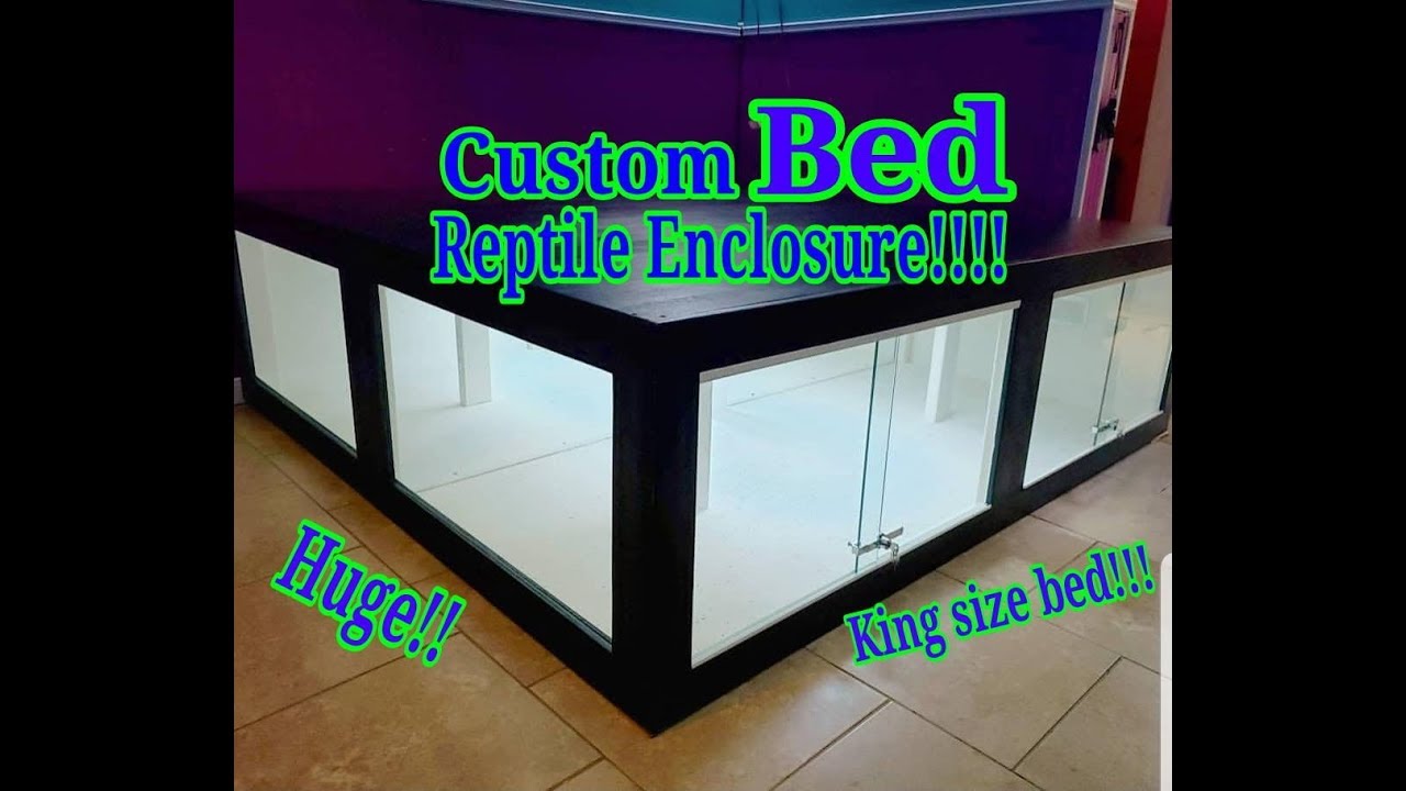 King Size!!! BED Reptile Enclosure!! DREAM BED??