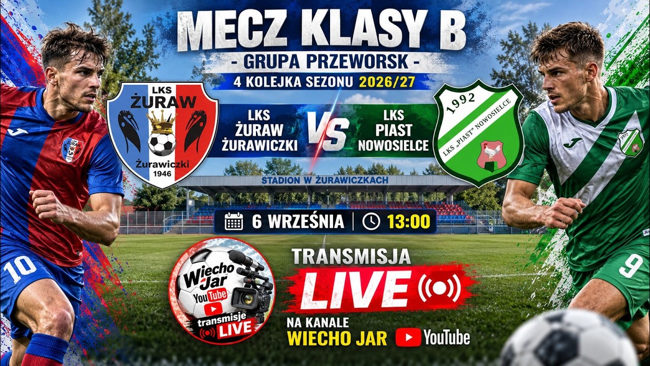 LKS ŻURAW ŻURAWICZKI - LKS PIAST NOWOSIELCE KL.
