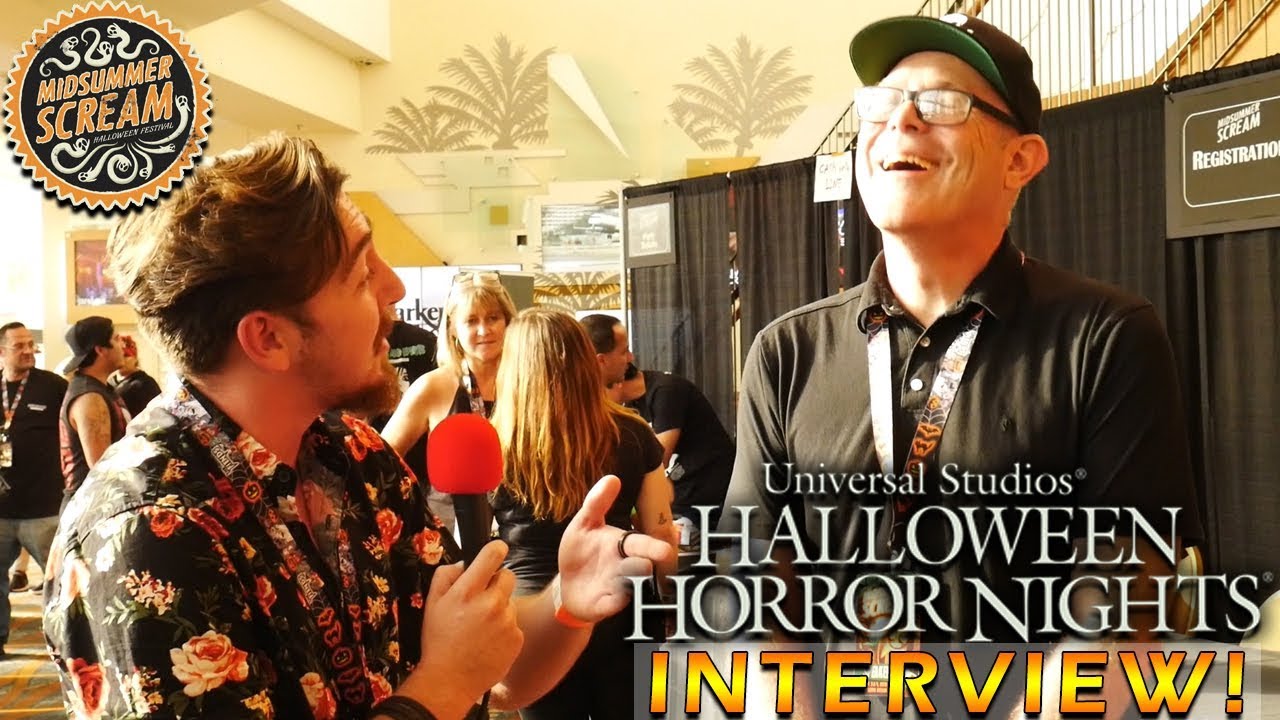 Halloween Horror Nights Interview at Midsummer Scream!