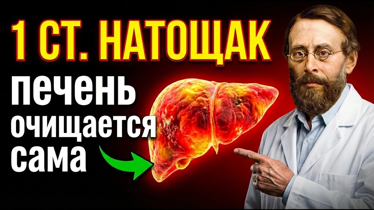 Лучший способ очистить жирную печень. Такого в аптеке не расскажут - ВРАЧ мирового уровня Захарьин