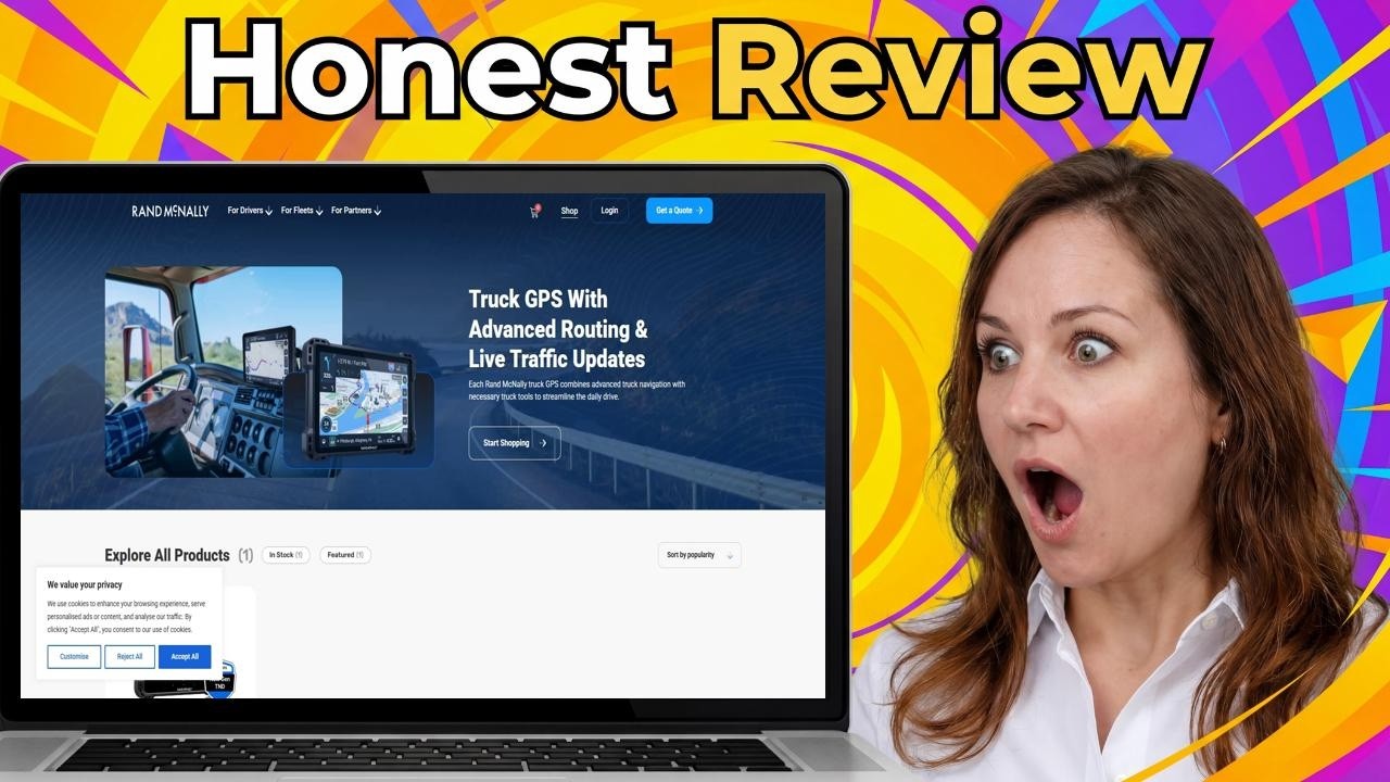 Rand McNally Truck GPS Review (2026): Features, Routing & Value vs Phone GPS