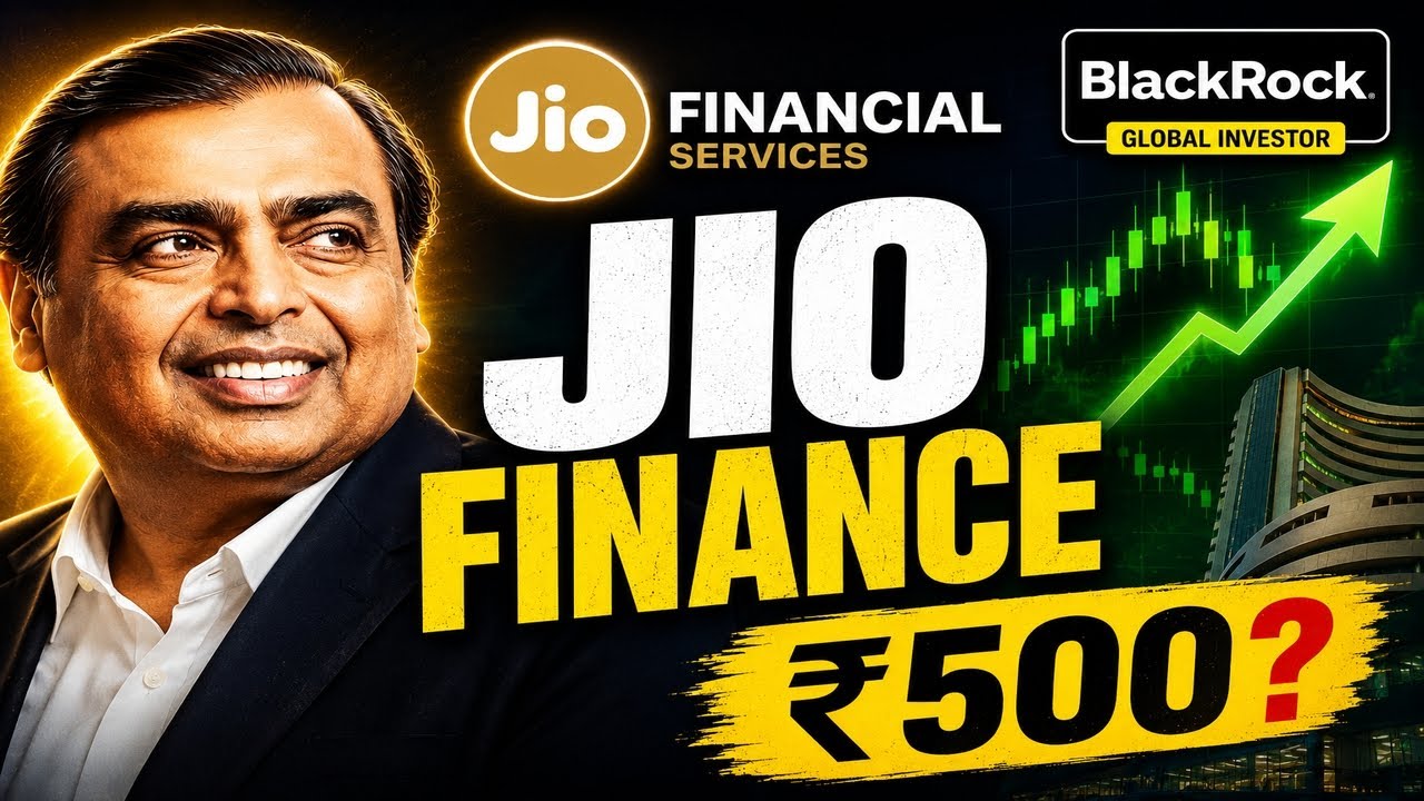 Jio Financial Services Share Analysis 2026 | BlackRock Partnership, Revenue Model & ₹500 Target?