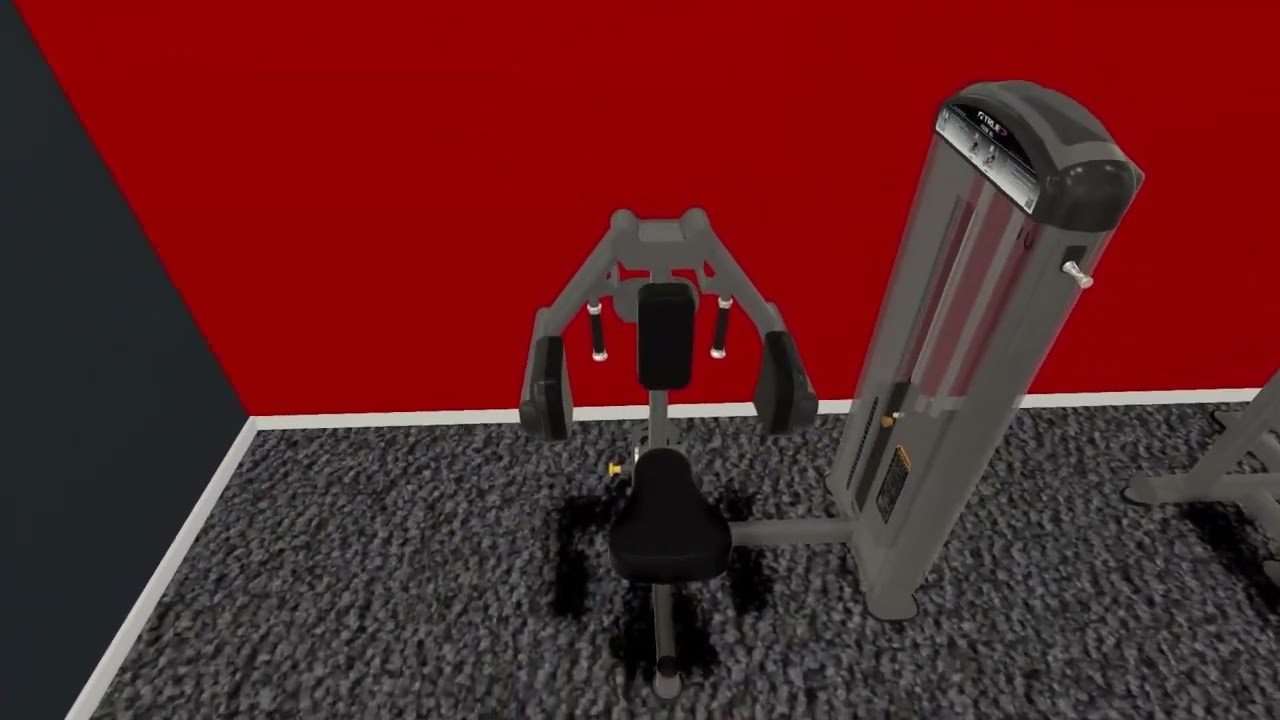 3D Render Powerhouse Gym - 10,000 sqft