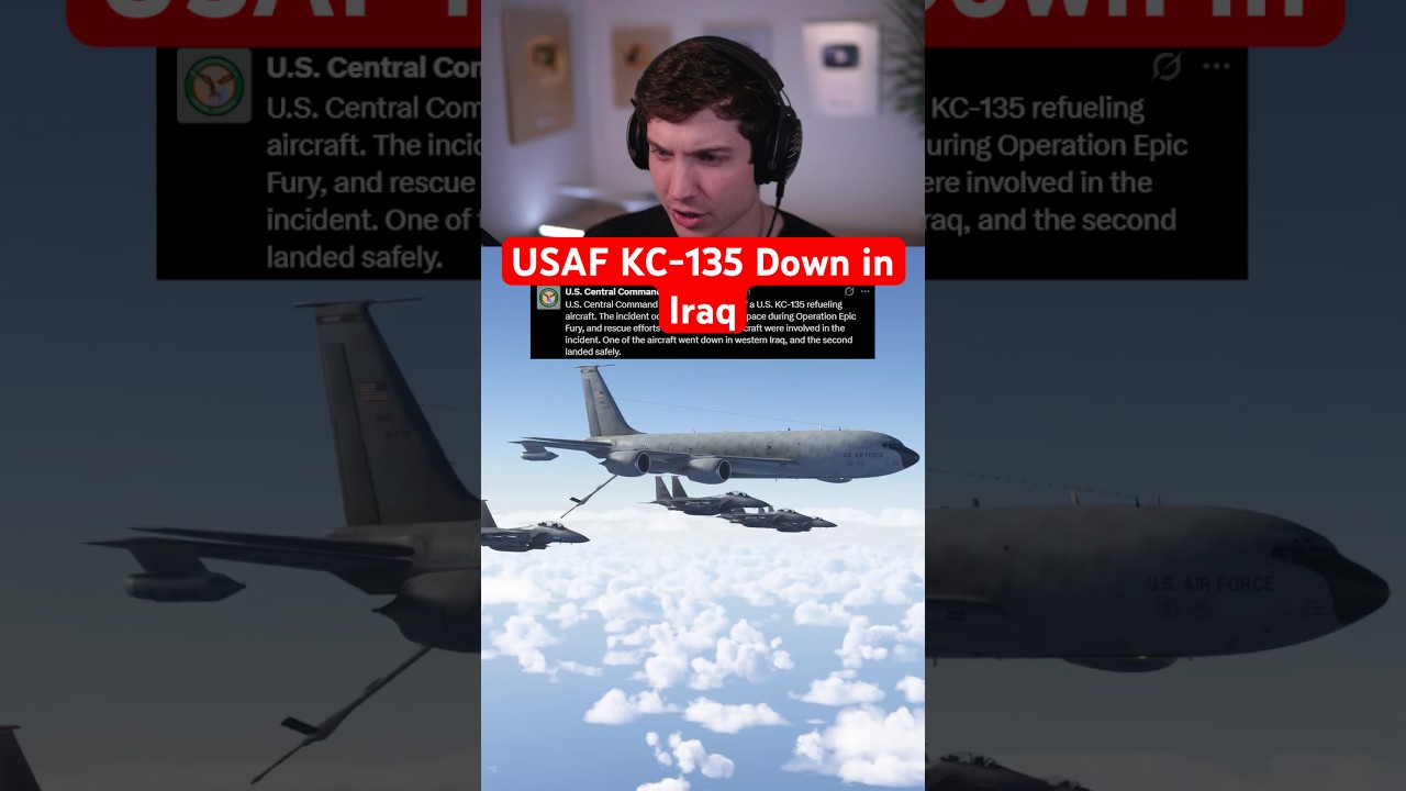 Самолет ВВС США KC-135 сбит в Ираке